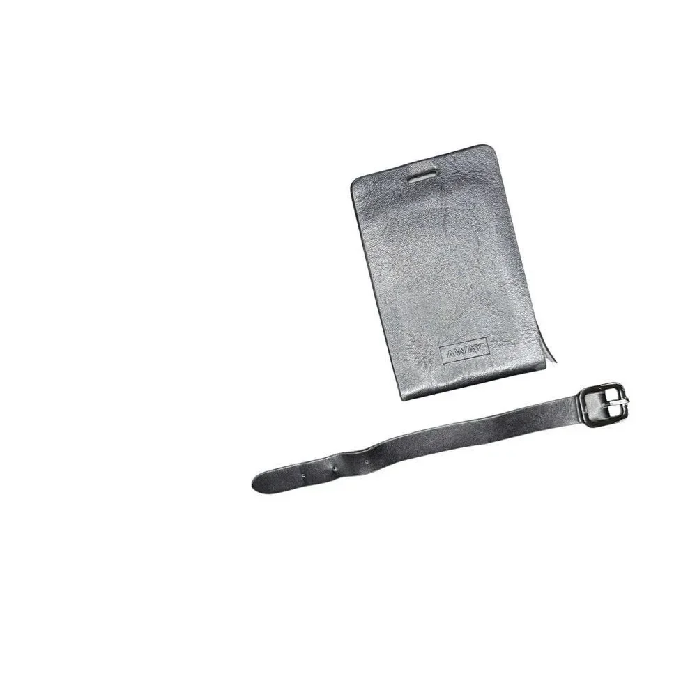 Away leather luggage tag- blank